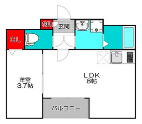 H-maison大正Ⅲの物件間取画像